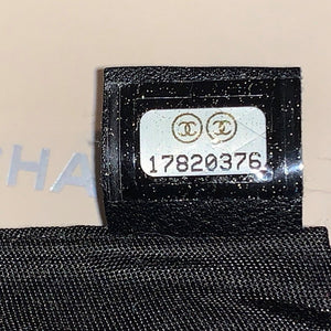 Chanel- Caviar Half Moon Wallet On Chain