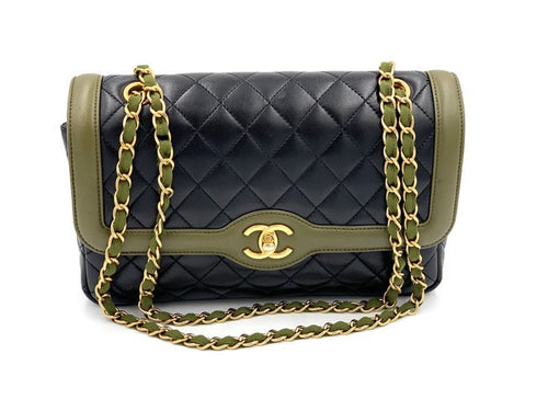 Chanel- Two Toned Jumbo Flap