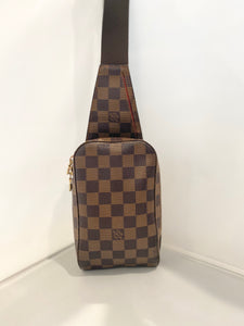 Louis Vuitton- Damier Ebene Geronimos Bumbag