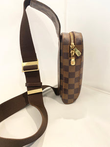 Louis Vuitton- Damier Ebene Geronimos Bumbag