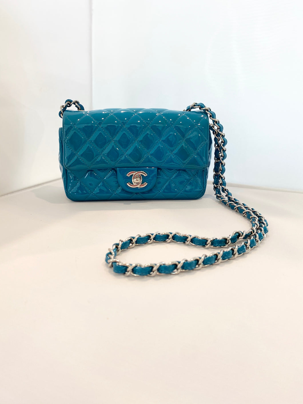 Chanel- Patent Rectangle Mini