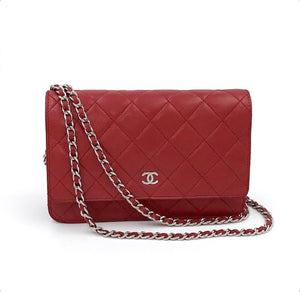 Chanel- SHW Quilted Wallet On Chain