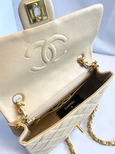 Chanel- Beige Square Mini Flap