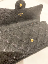 Chanel- Caviar Gusset Wallet GHW