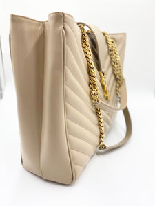 Caviar Chevron Shopper