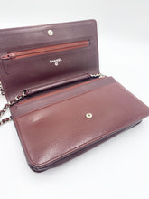 Burgundy Caviar Logo Wallet On Chain