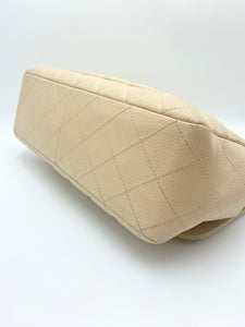 Beige Caviar Jumbo Flap